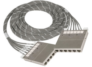 DINTEK 10mtr Cat.6A S/FTP Cassette Pre-terminated Cable