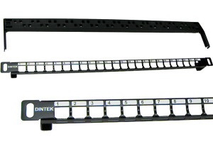  0.5U 24P UTP Snap-In Panel