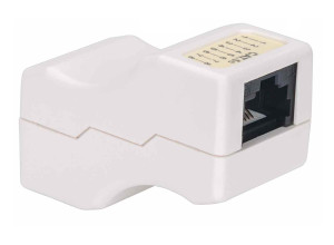 DINTEK Cat 5e RJ45 UTP Staggered Inline Coupler