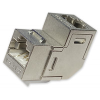 DINTEK Cat 6A RJ45 FTP 90Deg Coupler
