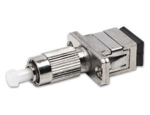 SC Female to FC Male UPC Simplex Singlemode Adapter