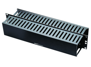 DINTEK 2U Double Sided Finger Duct Panel