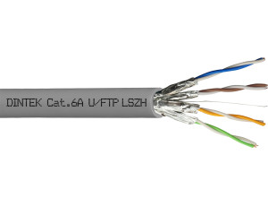 PowerMAX+ 4P Cat.6A U/FTP 23AWG LSZH Dca Cable - Gray
