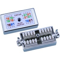 DINTEK Cat.6A Inline Block to Block Type Shielded Coupler