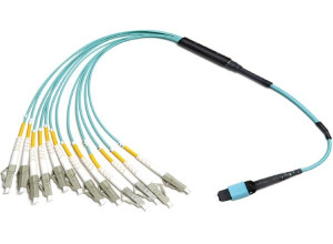 MPO (F) to 12xLC Fan Out Cable - OM3	