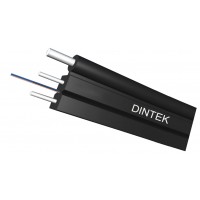 FTTH 2 Core Outdoor Aerial Flat Drop Cable