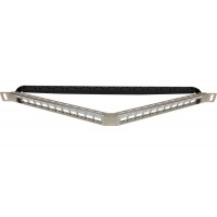 DINTEK 0.5U STP Angled Unloaded Patch Panel