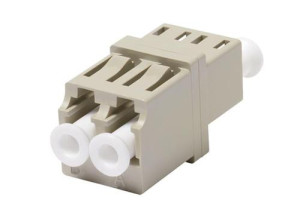 OM2 Duplex Low Profile LC Adapter - Unshuttered Without Flange