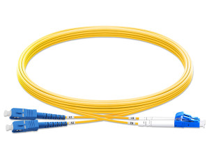 Light-LINKS SC/LC Duplex OS2 Patch Cords - UPC